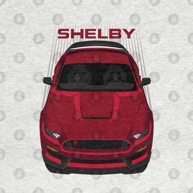 Ford Mustang Shelby GT350R 2015 - 2020 - Rapid Red by V8social